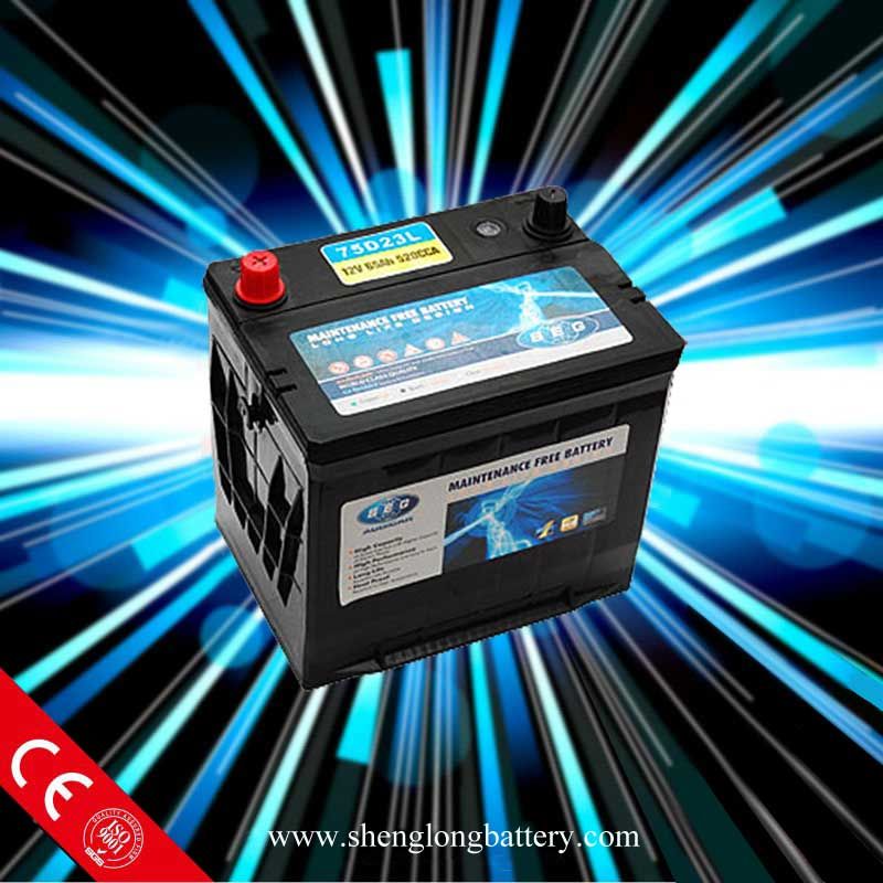 SHENGLONG Lead Acid battery 75D23 12V 65AH