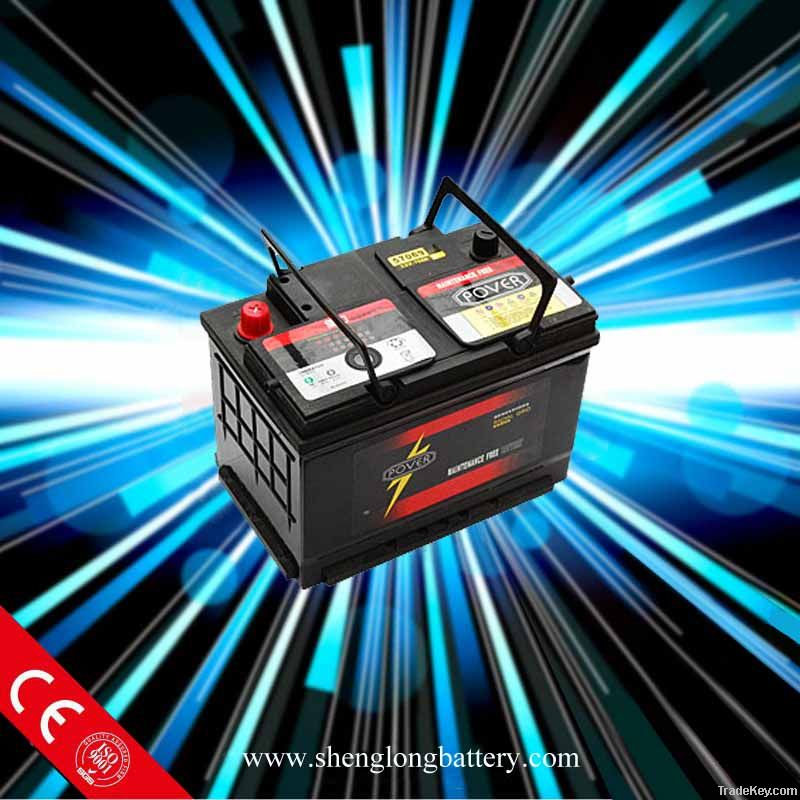 SHENGLONG car battery 57065 12V 70AH