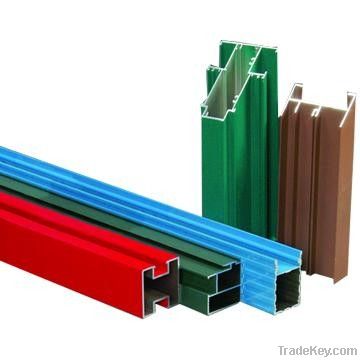 powder coated aluminum profiles