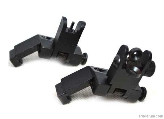 Tactical AR15 AR 15 Front and Rear flip up 45 Degree Rapid Transition