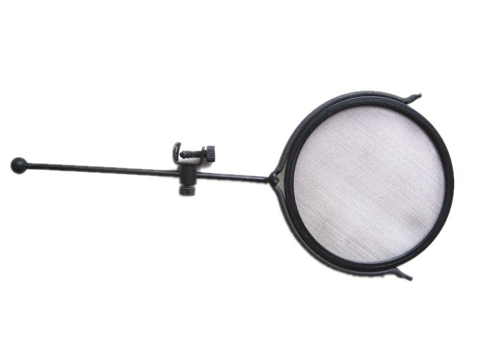 Small Pop Filter Kit Mini Microphone Stand Metal Mesh PF100 PF-1 MPF-1 for Shock Mount MPF-3