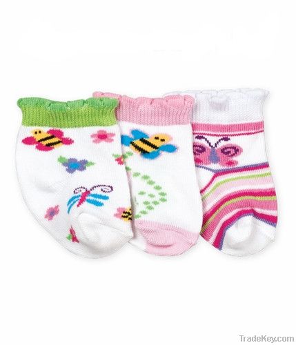 baby sock, baby cotton sock, lovely sock, cute sock