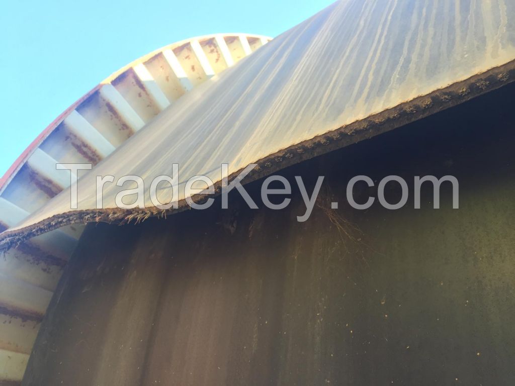 used steel corded rubber conveyor belts