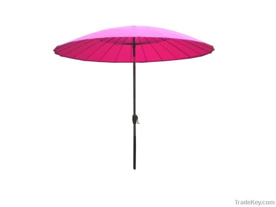 9' Stee Fiber Market Umbrella