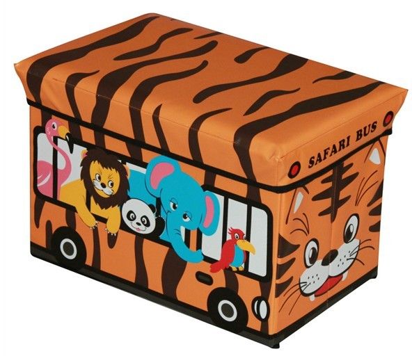 2014 New Flower Shop Red Kids Storage Box Sorting Box Kids Stool Cheap Cartoon Box 