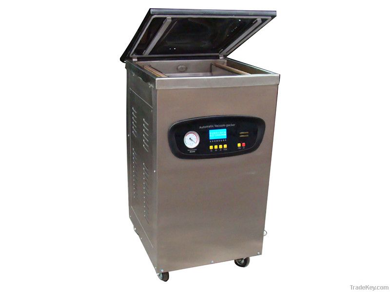 Multi-function double chamber vacuum packing machine for meat