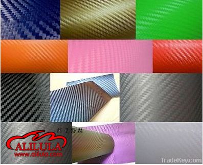 3D Pattern Printing Carbon Fiber Film; Car wrapping foil,