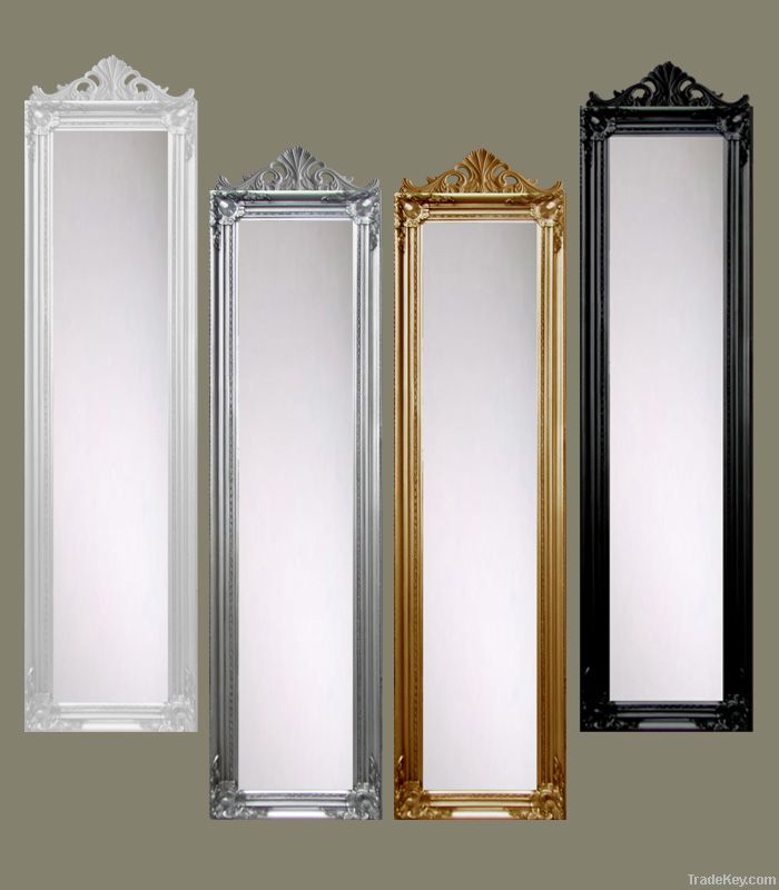 Wooden Floor Mirror Frame