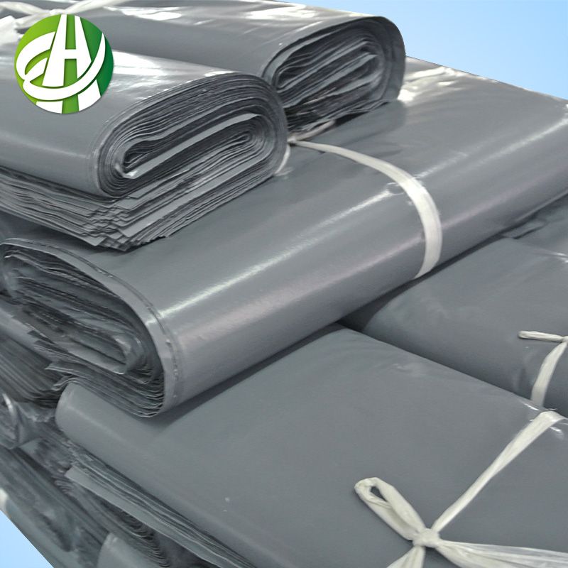 UK recycled plastic grey poly mailing bag for package packing 