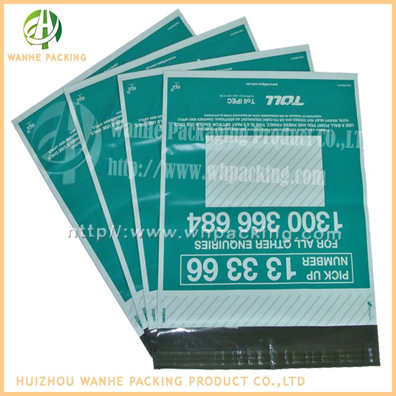 self adhesive plastic  PE polyethylene postal mailing bag