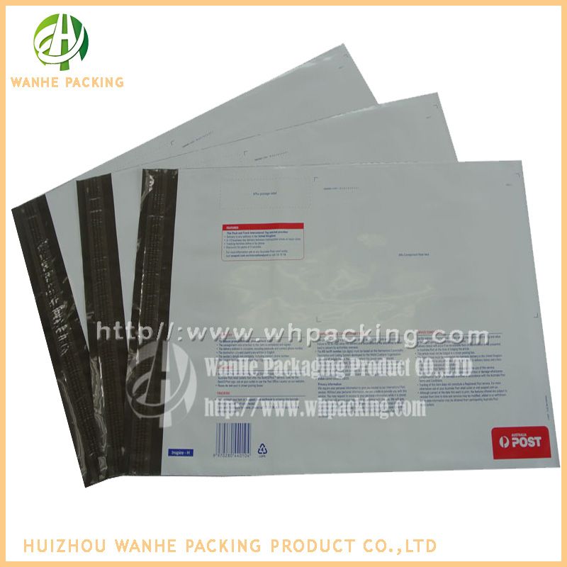 self adhesive plastic  PE polyethylene postal mailing bag