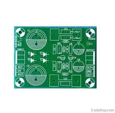 Two-layer Ni-Au Double-sided PCB with Immersion Gold Surface Finish