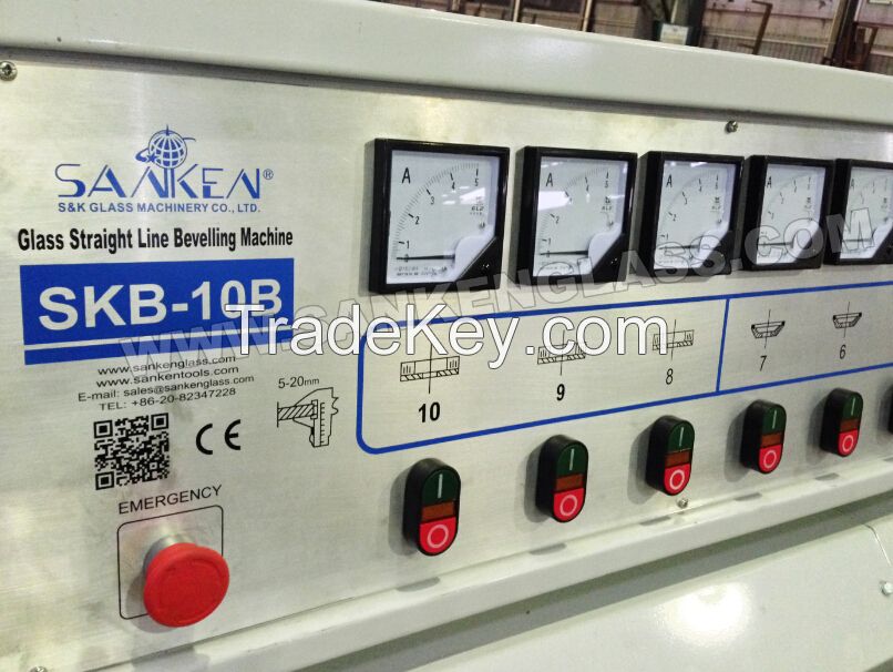 SKB-10B Straight Line Small Glass Beveling Machine