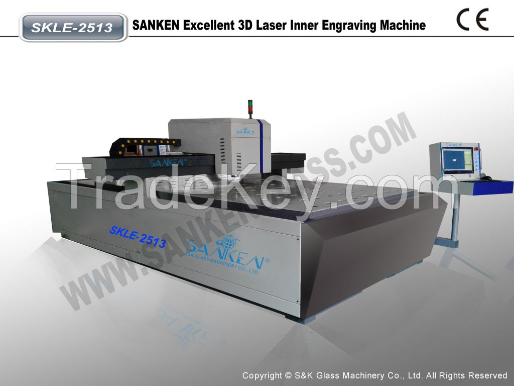 Automatic 3D Laser Inner Engraving Machine