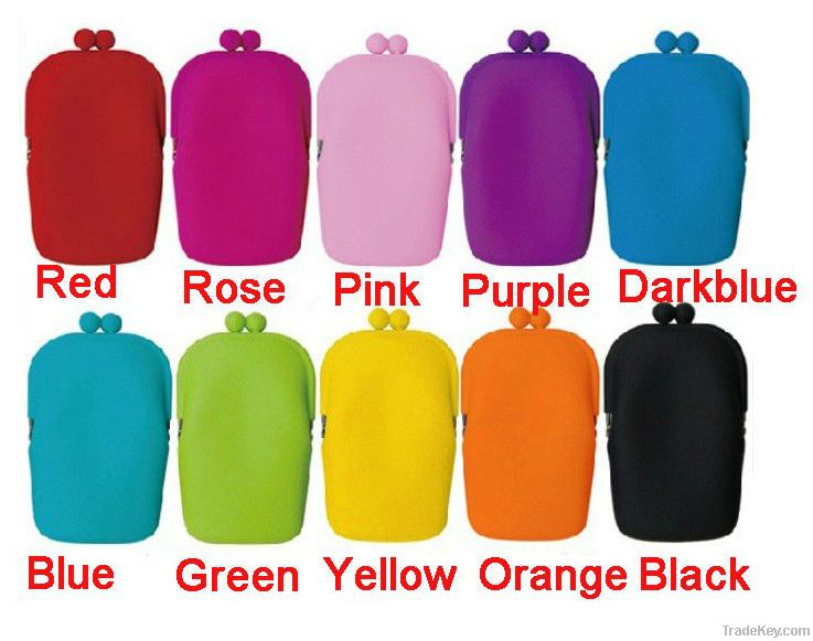 Fashion Silicone Cell Phone Bag