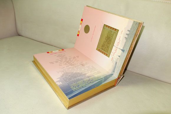 2013 hot hardcover book printing