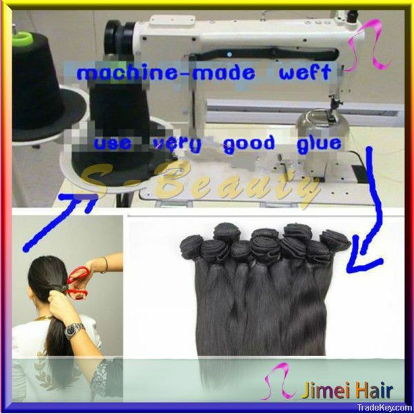 unprocessed no tangle virgin human indian body wave hair weft