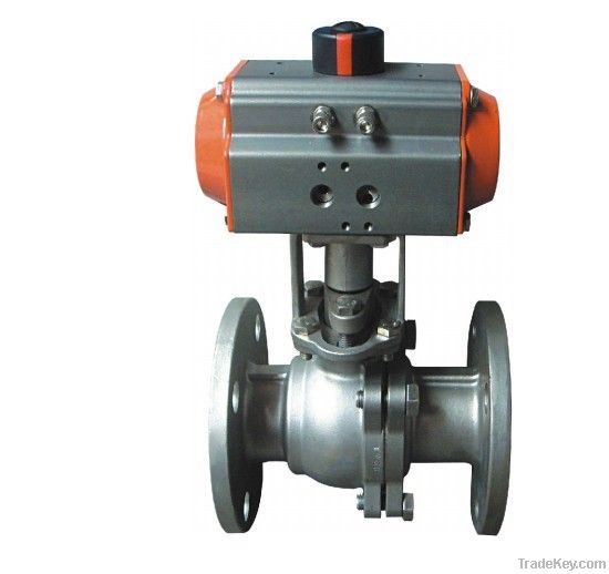 Flange ball valve