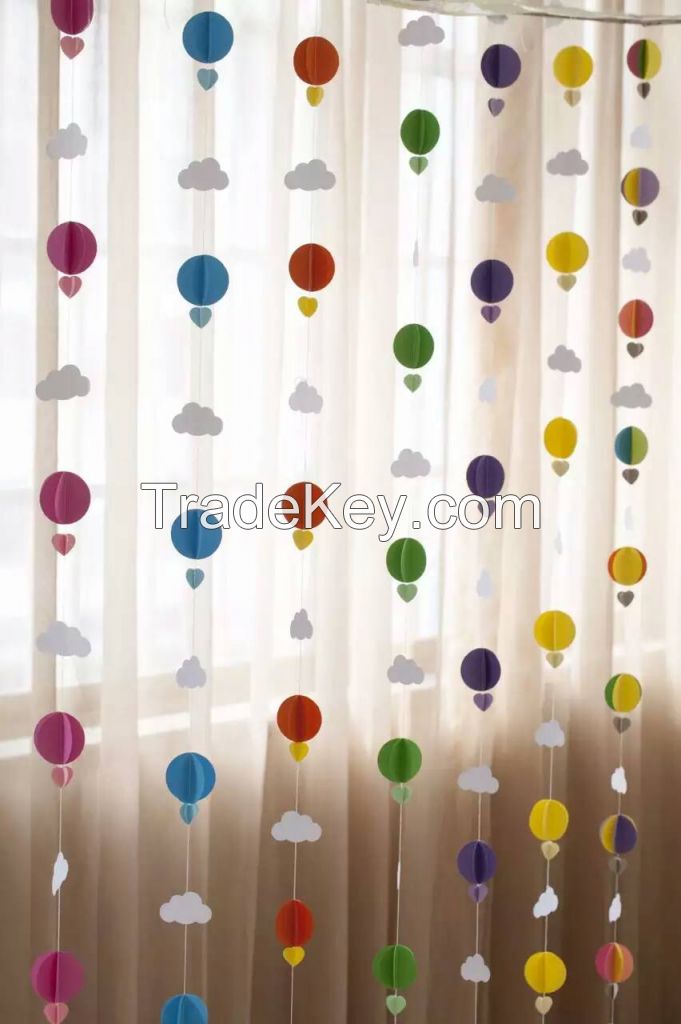 party and wedding paper decorations