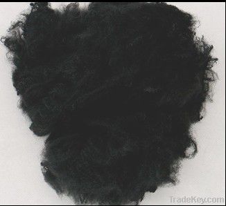 Permanent flame retardant fiber(Black)