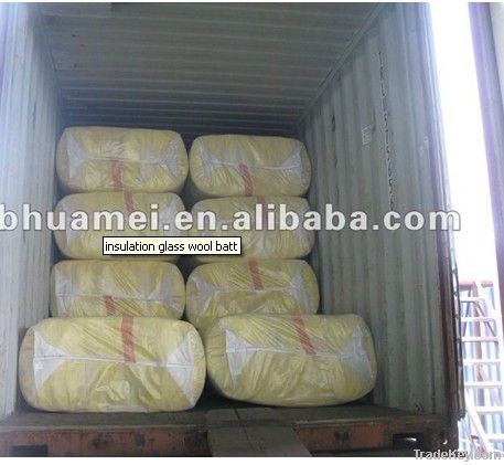 Glass wool batt