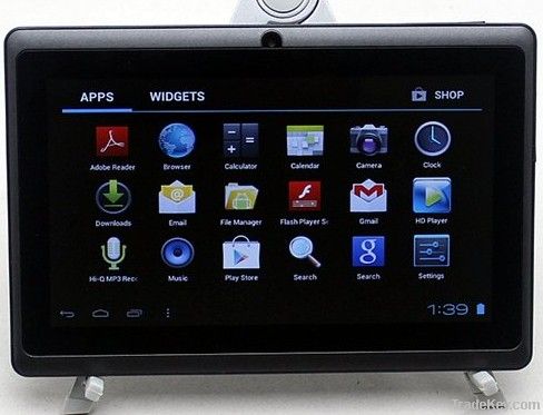 Hotting selling, 7inch touch screen tablet with A13 , cheapest tablet