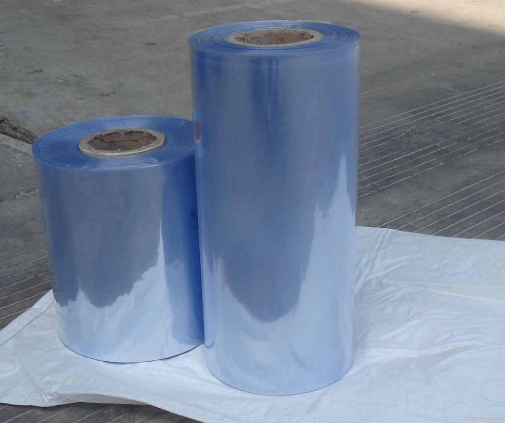 pvc heat shrink film(blue)