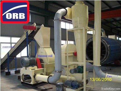 WPC wood powder production line