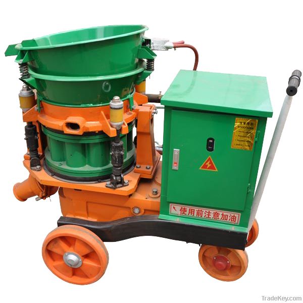 Dry  shotcrete  machine