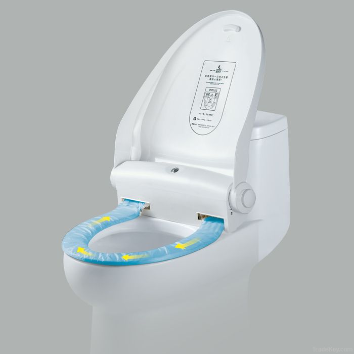 Electronic toilet seat with heating