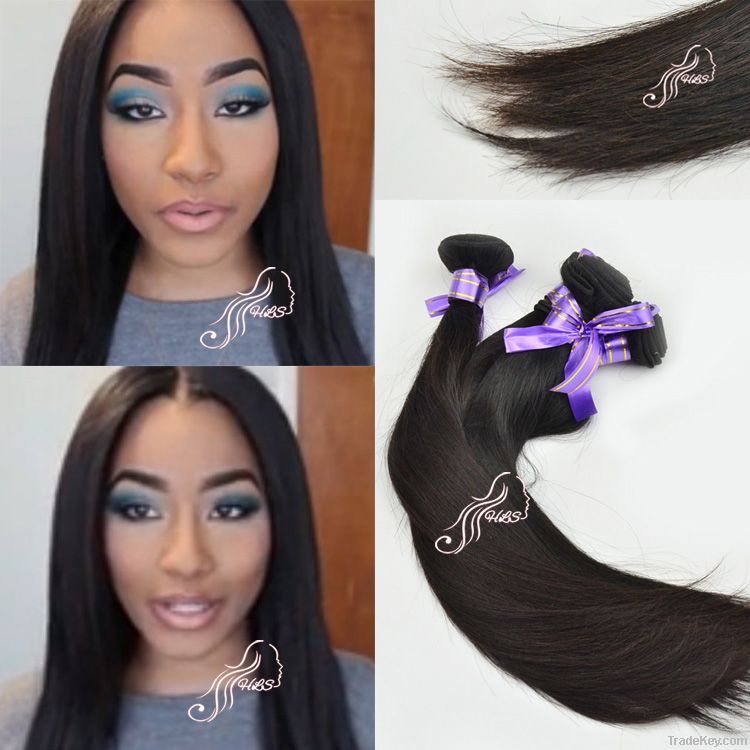 5a Brazilian Human Hair Straight unprocessed virgin hair