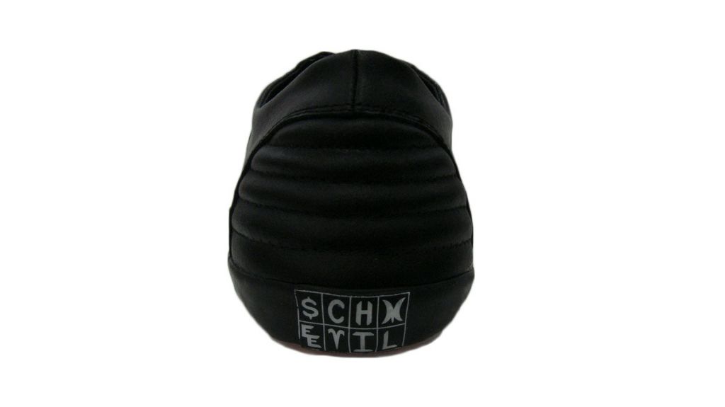 Cranium black leather with black skull toe cap