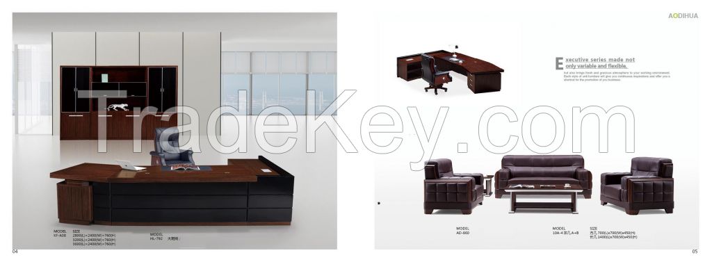 modern executive desk/antique wood office desk furniture