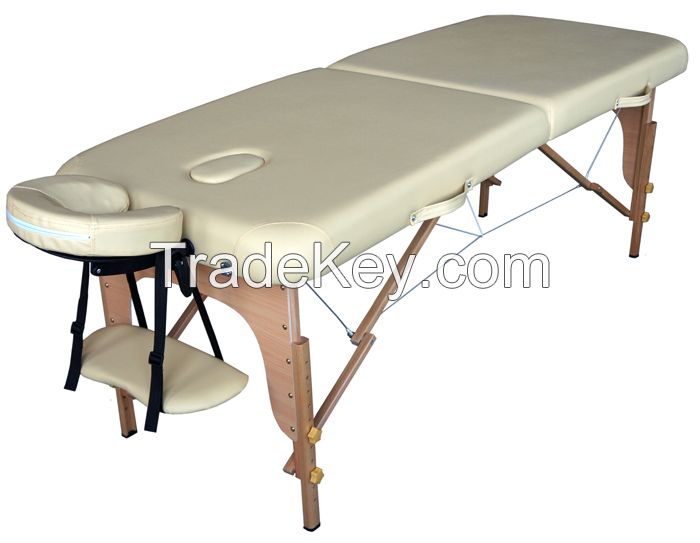 Massage table, Massage bed, portable wooden massage table