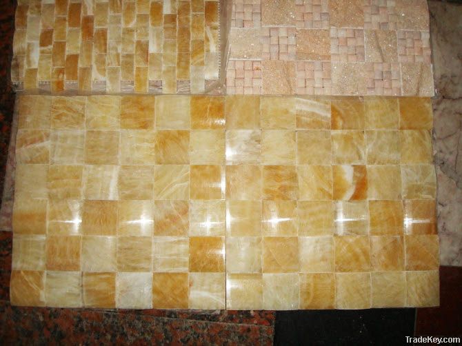 Yellow Onyx Honey Onyx Mosaic