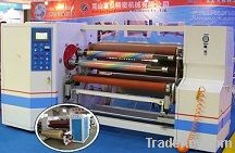 Double shaft auto interchange reinding machine