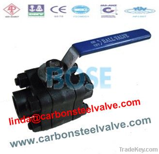 Forged steel SW BW NPT ball valve 800LB~2500LB