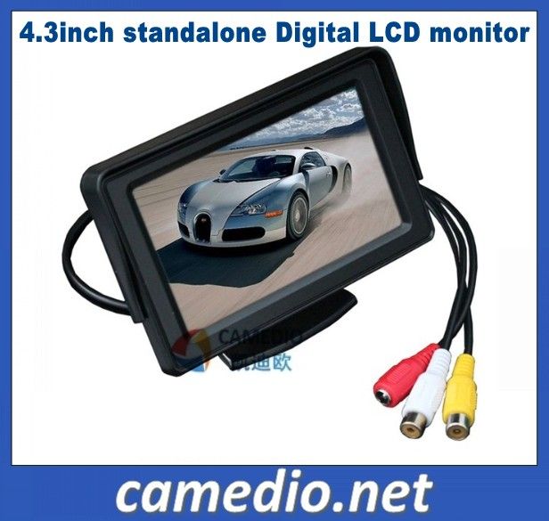 4.3inch Standalone digital car  LCD  rear view monitor M430A