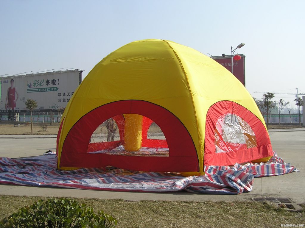 Inflatable tent