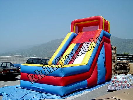 Inflatable slide