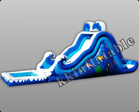 inflatable slide, inflatable water slide, water game