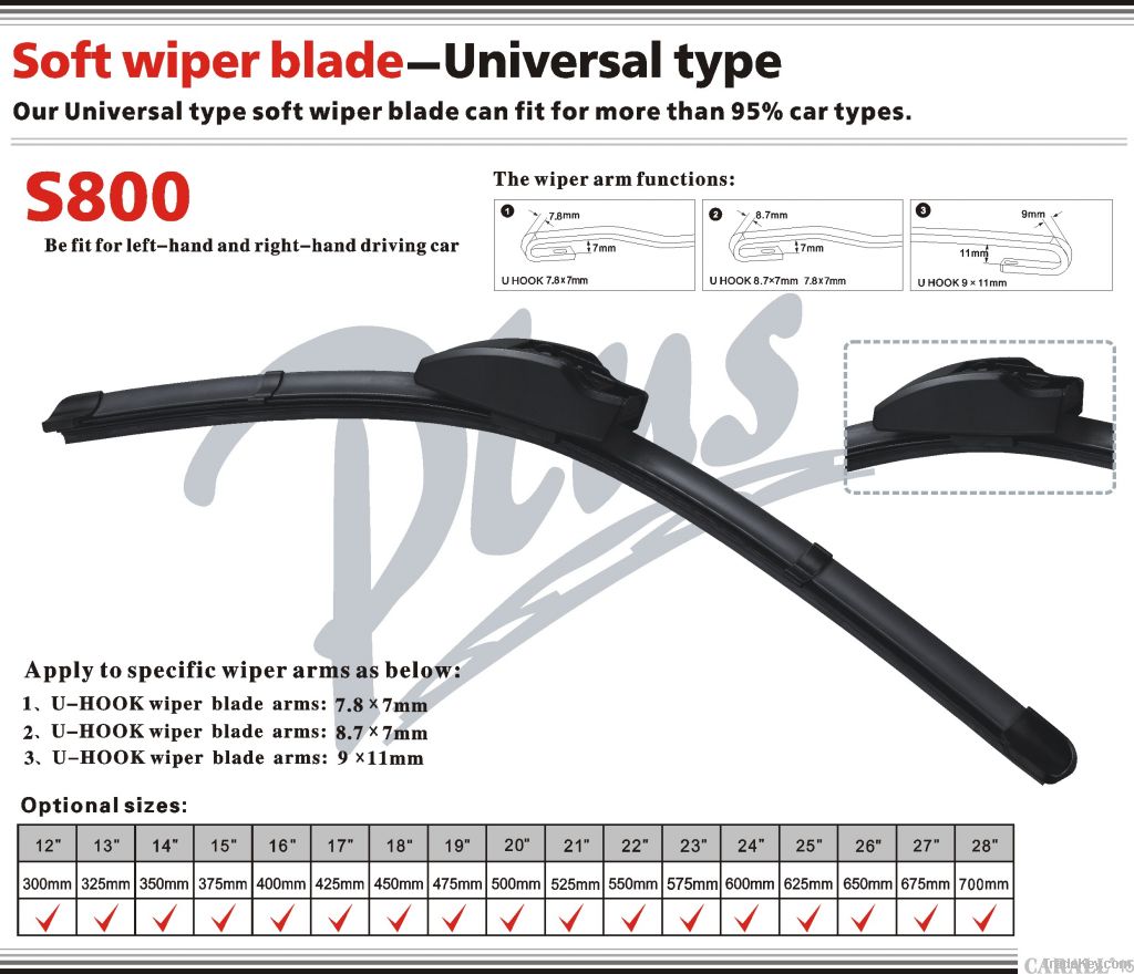 Valeo Type Wiper Blade