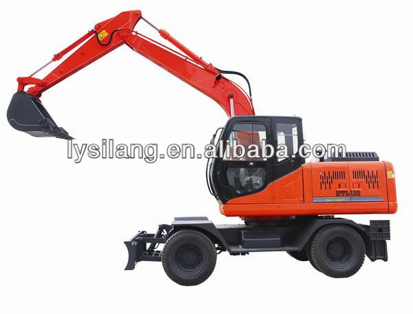 12 t wheel excavator