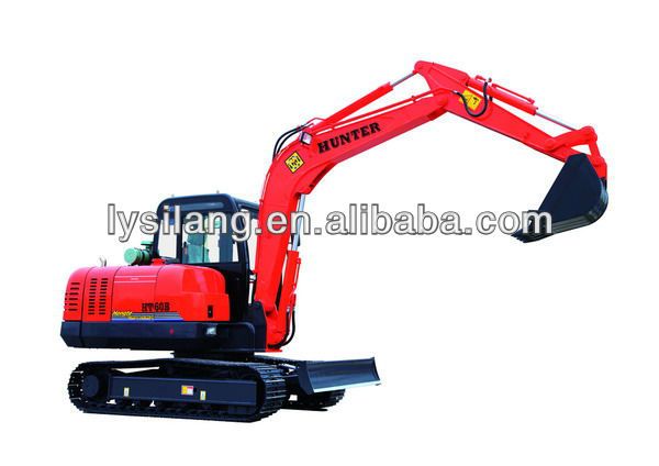 6 t crawler excavator