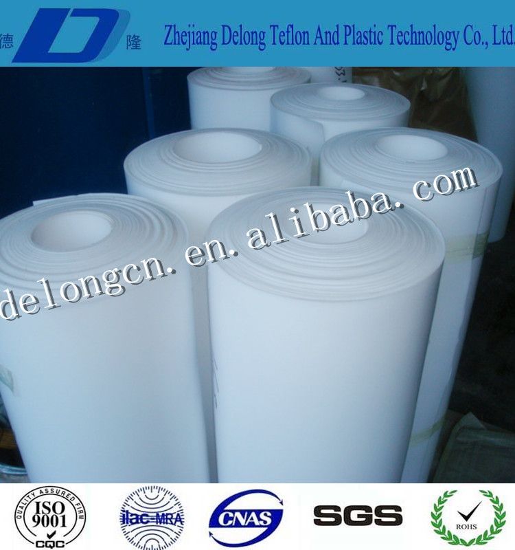 2mm virgin white skived PTFE sheet