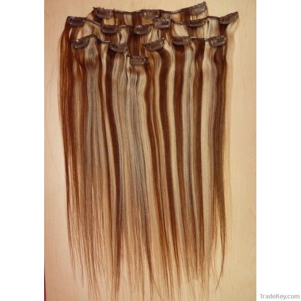 clip hair extension.