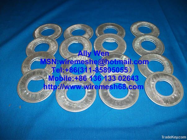 sus304L Filter Disc, Disc FIlter, Metal Wire Mesh