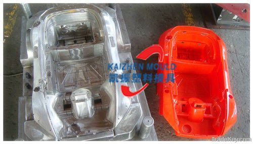 Plastic kid electric car mould, children car mould