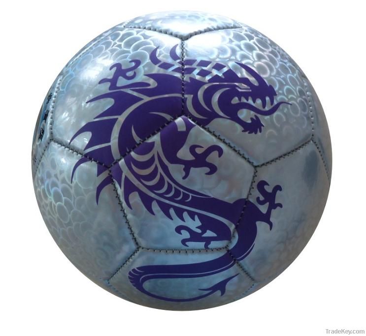 Machine stitched PVC soccer ball-077R