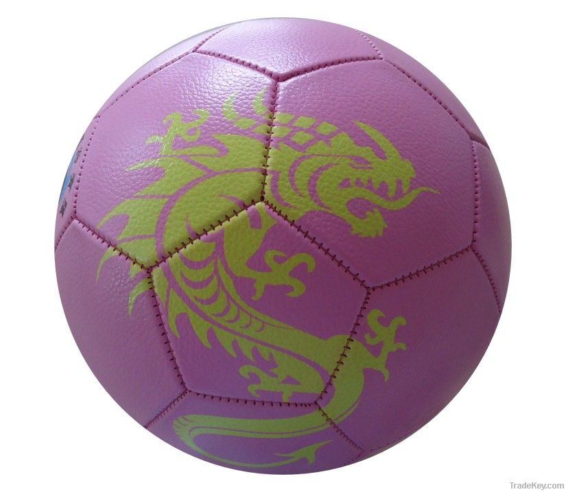 Hand stitched PVC soccer ball-016R